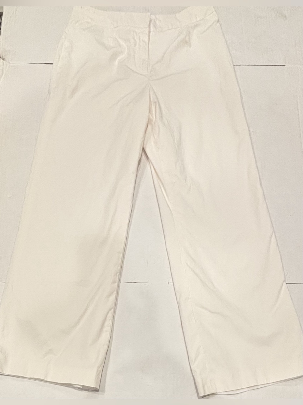 DONGASTERO Wide Leg Pants in White Size 12 Like New